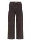 Sunflower Loose Jeans In Brown