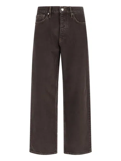 Sunflower Wide Leg Loose-fit Jeans In Brown