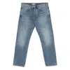 Sunflower Belt Loop Denim Trousers In Blue