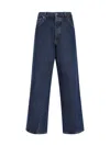 Sunflower Organic Cotton Straight-leg Jeans In Rinse Blue