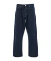 Sunflower Blue Jeans With Belt Loops And Logo Patch On The Rear