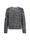Sunflower Frederik Contrast Sweater In Gray