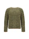 Sunflower Frederik Contrast Sweater In Green