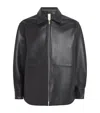 Sunflower Black Jacket With Classic Collar And Dropped Shoulders In Black