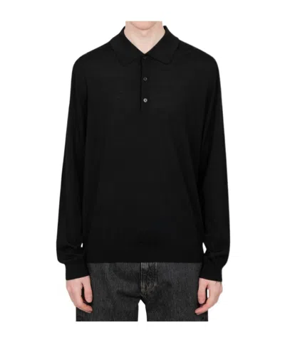 SUNFLOWER LAPEL POLO SHIRT
