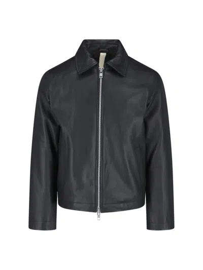 SUNFLOWER LEATHER JACKET