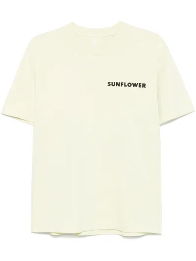 Sunflower Lime Green Cotton T-shirt In Light Green