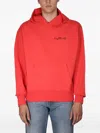 Sunflower Sweatshirt With Logo Embroidery In Red