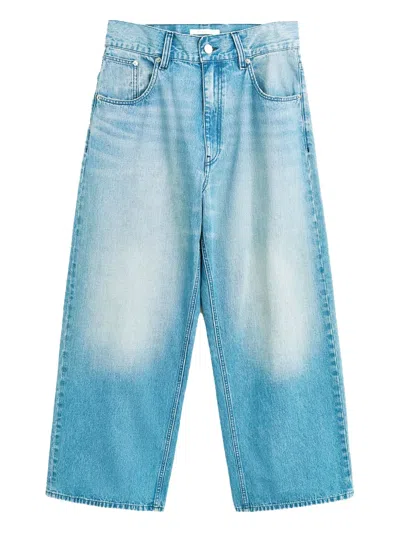 Sunflower Logo-patch Jeans In Blue