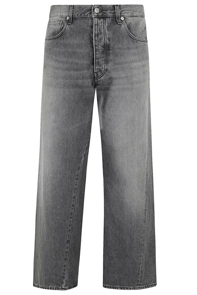 Sunflower L32 Black Stone Wide Twist Jeans In Multi