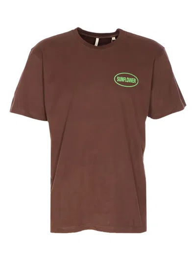 SUNFLOWER LOGO PRINT T-SHIRT