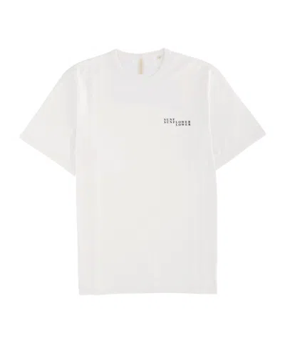 Sunflower Logo Printed Crewneck T-shirt In Neutral