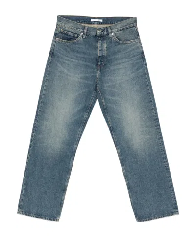 Sunflower Logo-patch Jeans In Blue