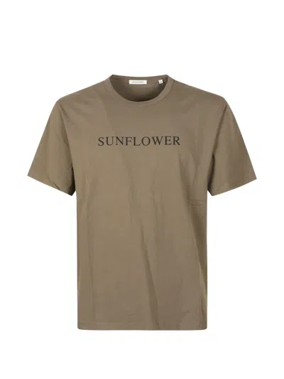 Sunflower Logo-print T-shirt In Brown