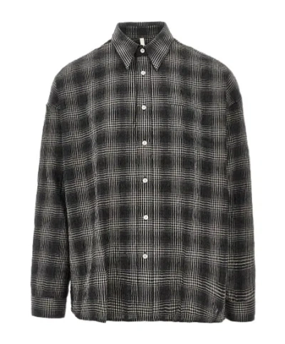 Sunflower Long Sleeve Shirt In Black