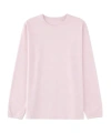 Sunflower Pink Solid Crew Neck T-shirt In Pink