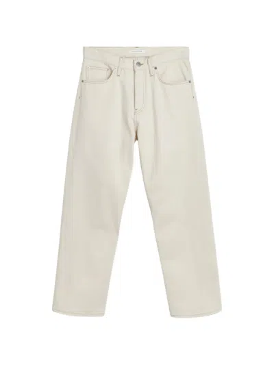 Sunflower Loose Contrast-stitched Jeans In Neutral