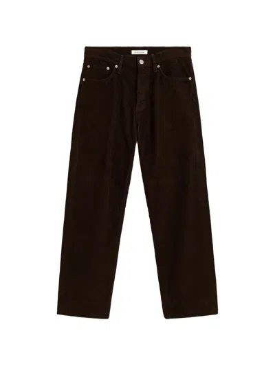 Sunflower Loose Corduroy Trousers In Brown