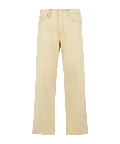 Sunflower 'loose' Cream Cotton Jeans In Neutral