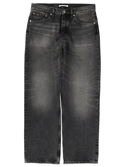 Sunflower Loose Fit Denim Jeans For Men In Black