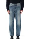Sunflower Loose Fit Vintage-washed Organic Denim Jeans In Blue