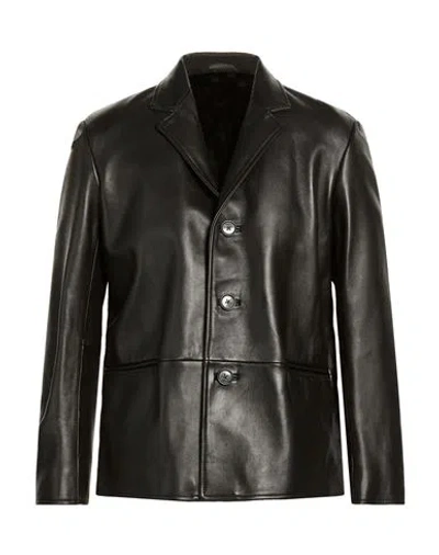Sunflower Man Blazer Black Size 40 Lambskin