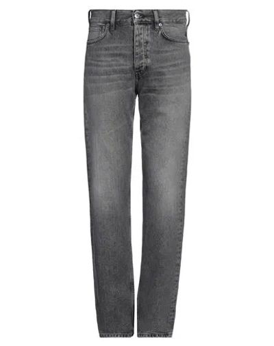 Sunflower Man Jeans Black Size 34w-34l Cotton In Gray