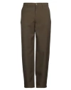 Sunflower Man Pants Khaki Size 34 Polyester, Virgin Wool In Beige