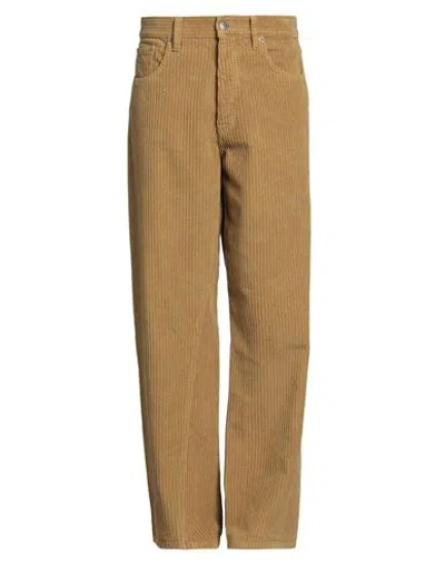 Sunflower Man Pants Marigold Size 33w-32l Cotton In Yellow