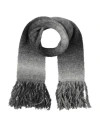 Sunflower Man Scarf Charcoal Size - Alpaca Wool, Polyamide
