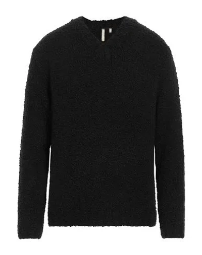 Sunflower Man Sweater Black Size Xl Merino Wool, Polyester