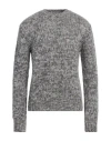Sunflower Man Sweater Grey Size Xl Merino Wool, Polyamide