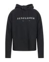 Sunflower Man Sweatshirt Black Size Xl Cotton, Polyester In Black