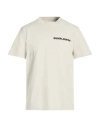 Sunflower Man T-shirt Light Grey Size S Organic Cotton In Neutral