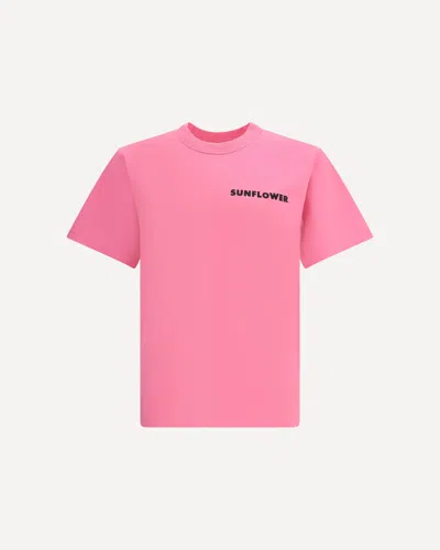 Sunflower Logo T-shirt In Pink
