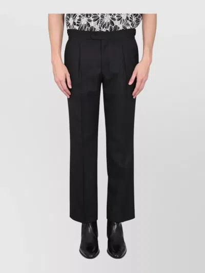 Sunflower Max Tailored Pants Straight Leg Design In Black