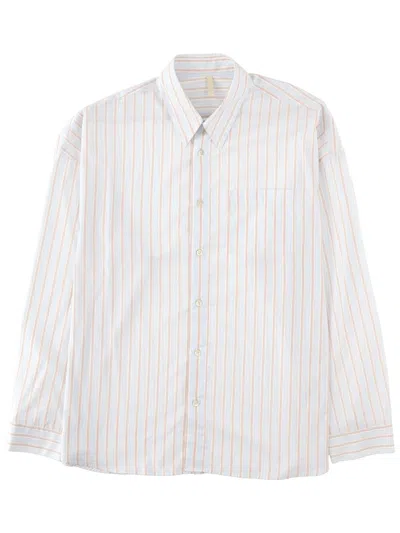 Sunflower Men's Mini  Silk Blend Shirt In Multi