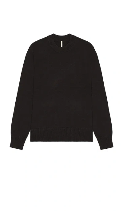 Sunflower Moon Merino Sweater In Black