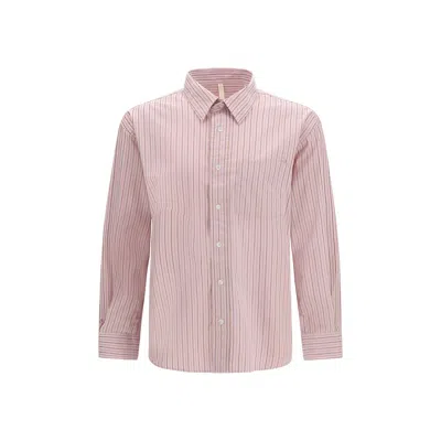 Sunflower Multicolor Cotton Pattern Shirt In Pink