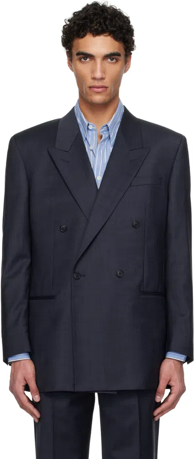 Sunflower Navy 90's Db Blazer In Navy 200