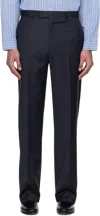 Sunflower Navy Relaxed Trousers In Navy 200