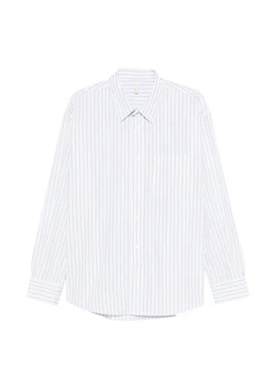 Sunflower New Base Striped Shirt In White
