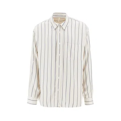 Sunflower 'new Base' Viscose Shirt In Gray