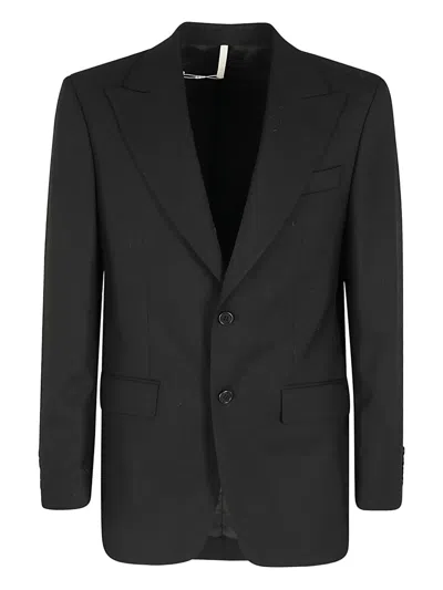 SUNFLOWER NOTCHED-LAPEL TWO-BUTTON BLAZER