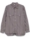 Sunflower Shirt "notes" In Brown