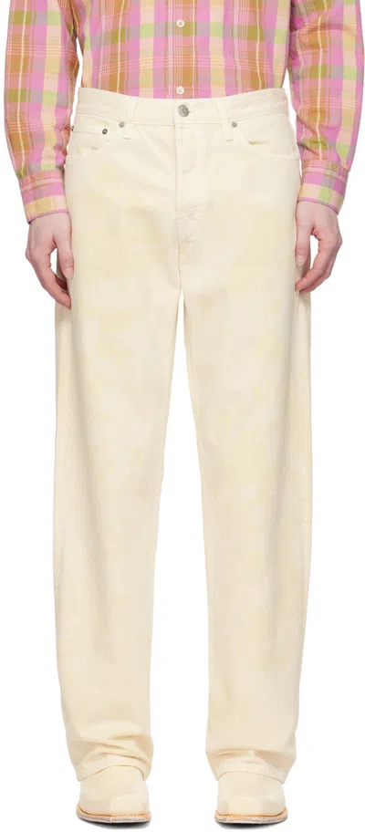 Sunflower Off-white Loose-fit Jeans In 707 Chalk