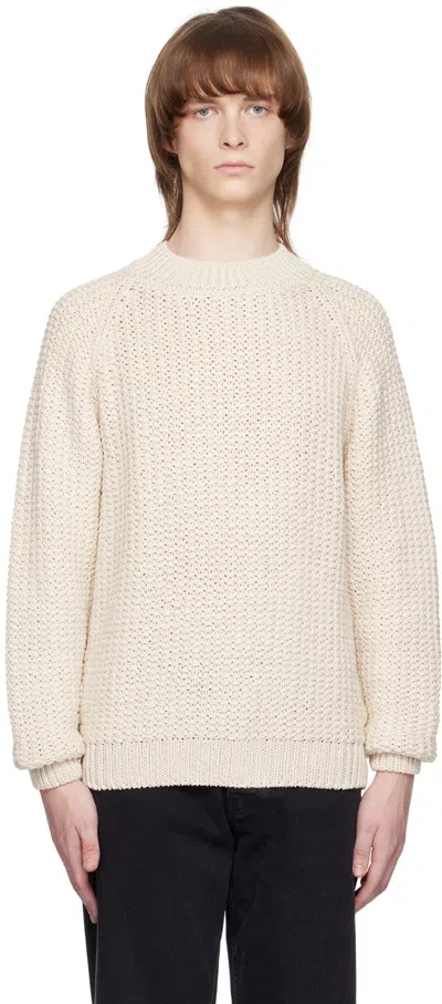 Sunflower Off-white Tape Sweater In 010 Off White