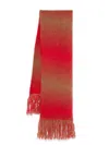 Sunflower Ombré Scarf In Rot