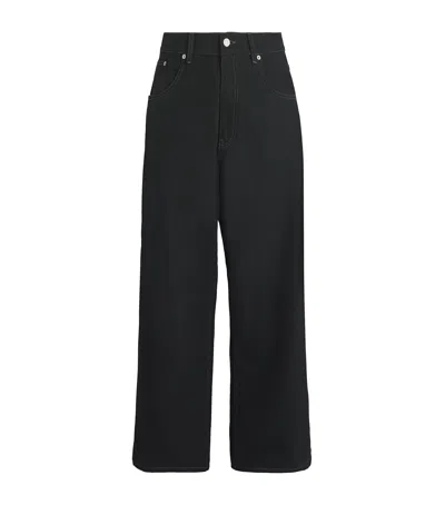 Sunflower Organic Cotton Straight Jeans In Black