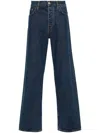 Sunflower Organic Cotton Straight-leg Jeans In Blue